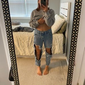 Kendall & Kylie mom jeans